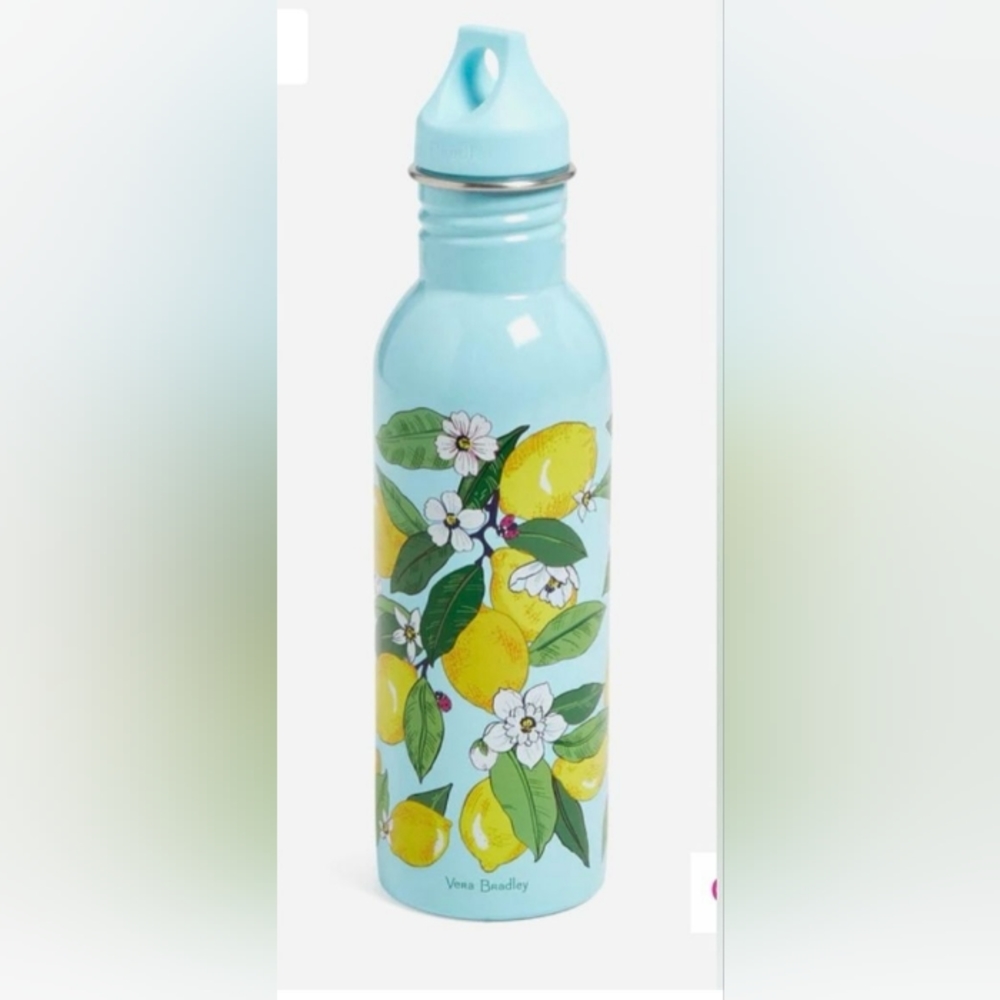 VERA BRADLEY SPORT BOTTLE 25 oz Mod LEMON GROVE